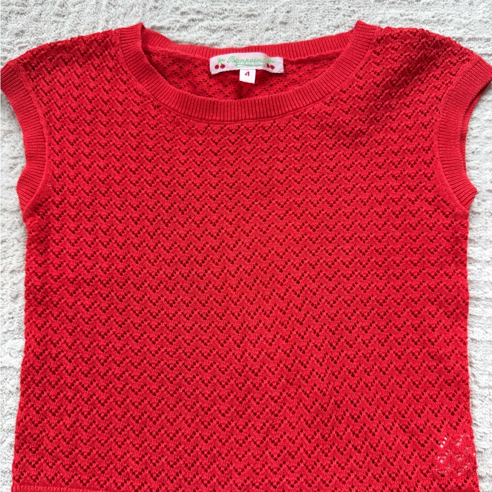 Bonpoint crochet top